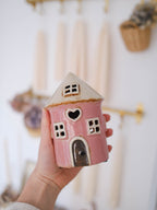 Tealight Holder House - Daisy Tower