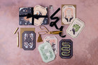 Carte de mariage – Fleurs de minuit
