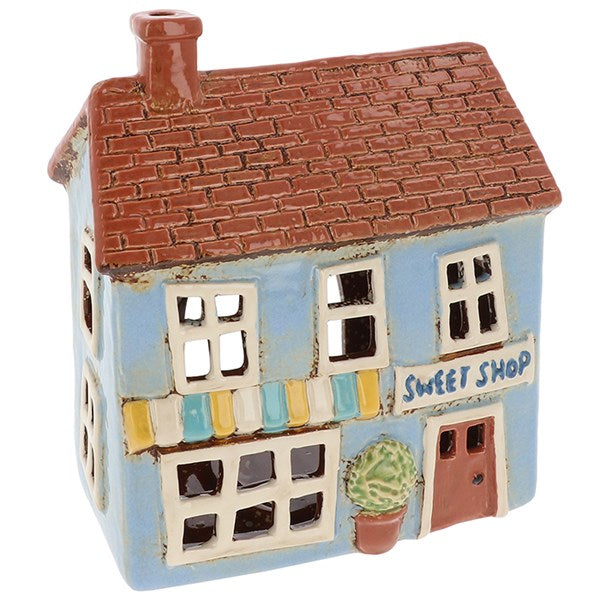 Tealight holder house - Sweet shop