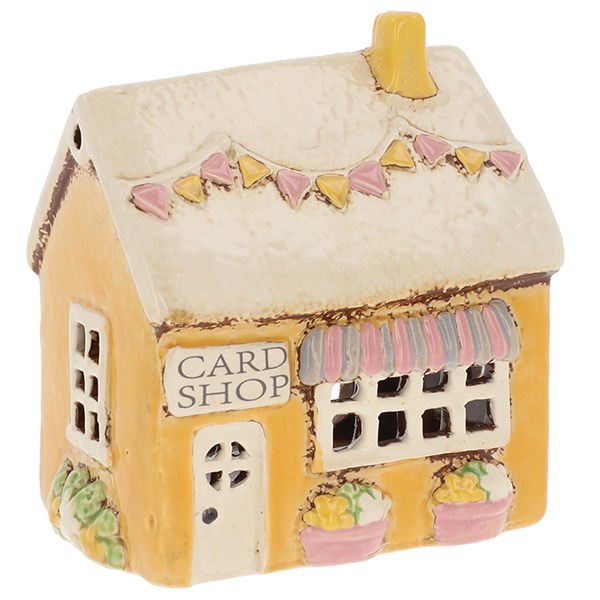 Tealight holder house - Card shop