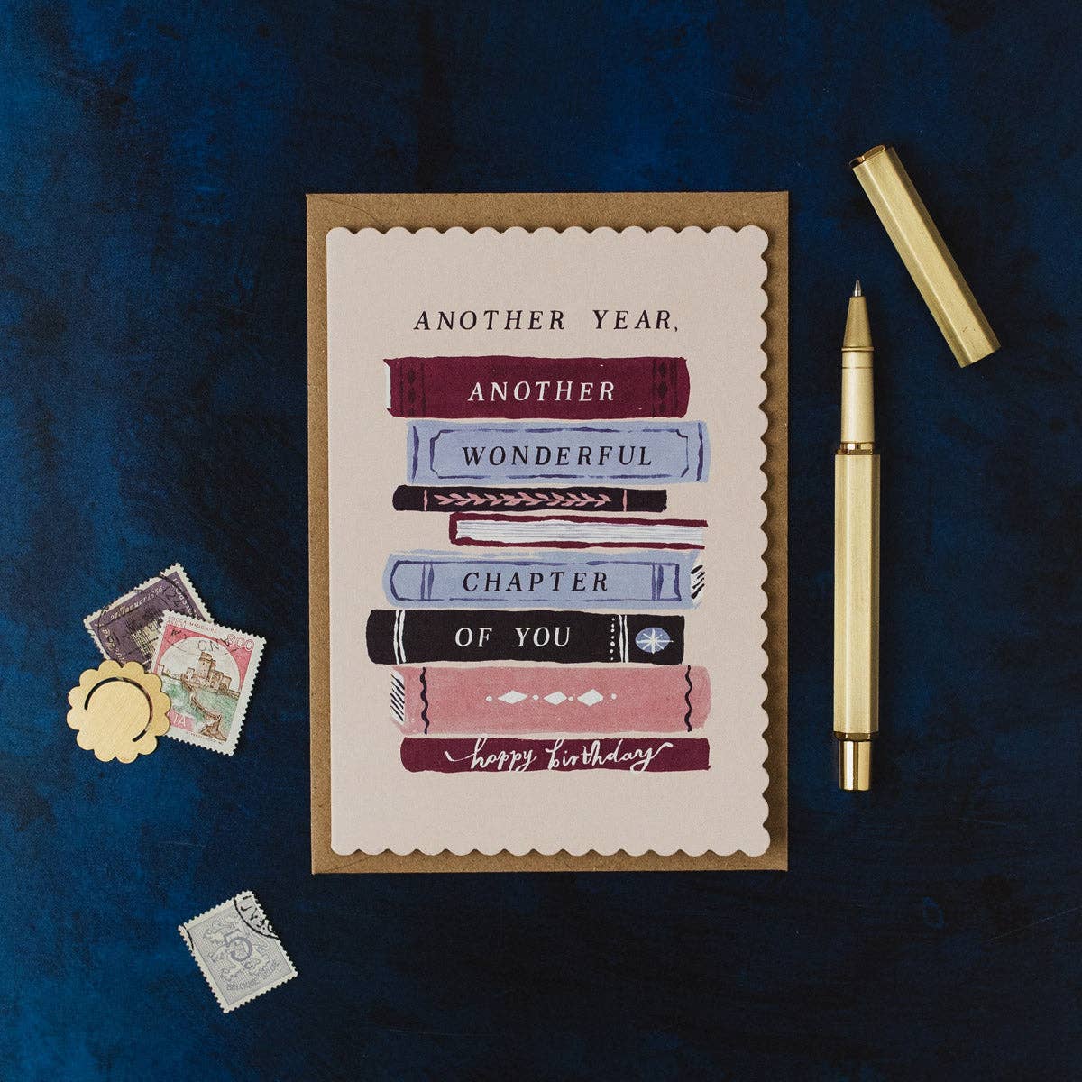 Carte d’anniversaire – Un nouveau chapitre