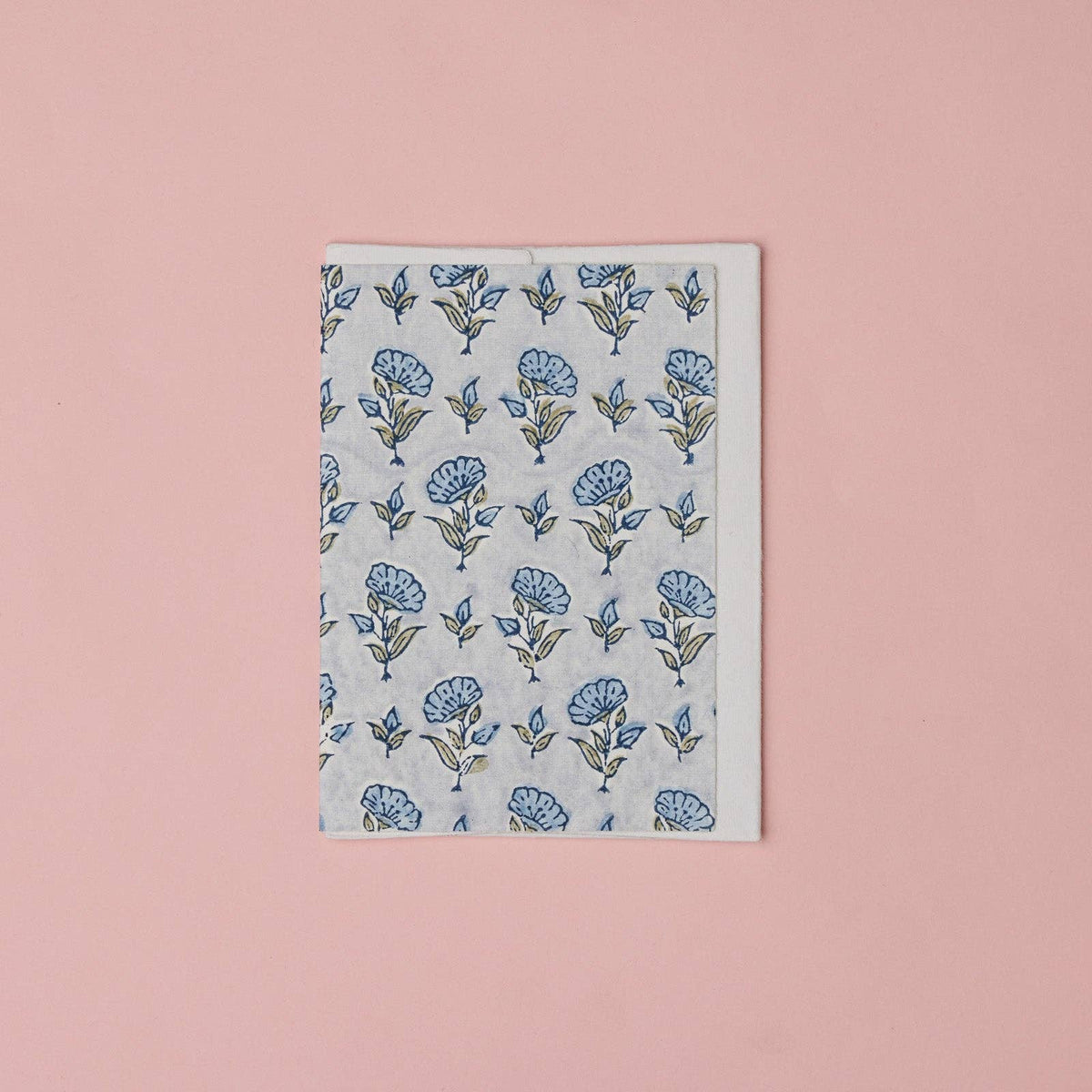 Carte fleurie – Jardin bleu