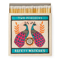 Matchboxes - Two Peacocks