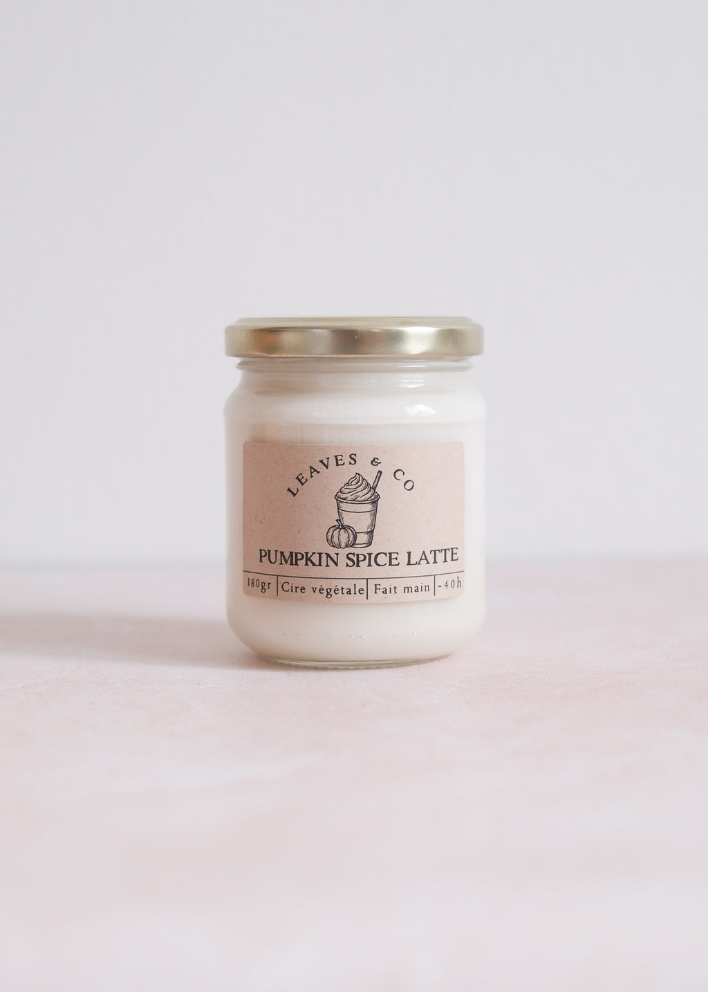 Bougie Pumpkin spice latte