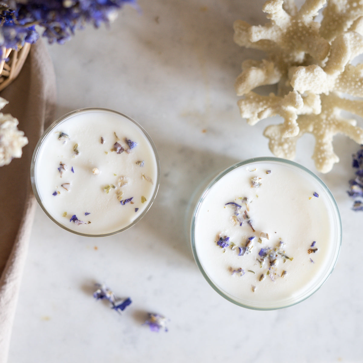 Bougie Fleur sauvage & Air marin
