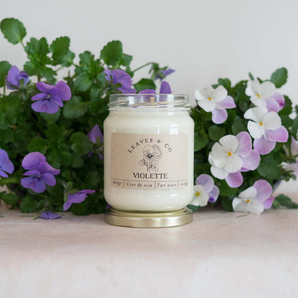 Bougie Violette