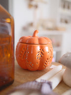 Brûle-parfum Citrouille – Orange ou Crème