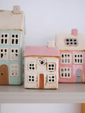 Tealight holder house - Rose Cottage