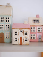 Tealight holder house - Rose Cottage