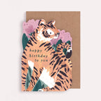Carte d’anniversaire – Tigre