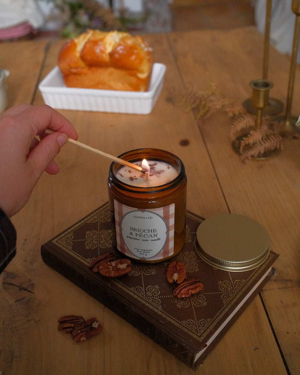 Bougie Brioche & Pécan