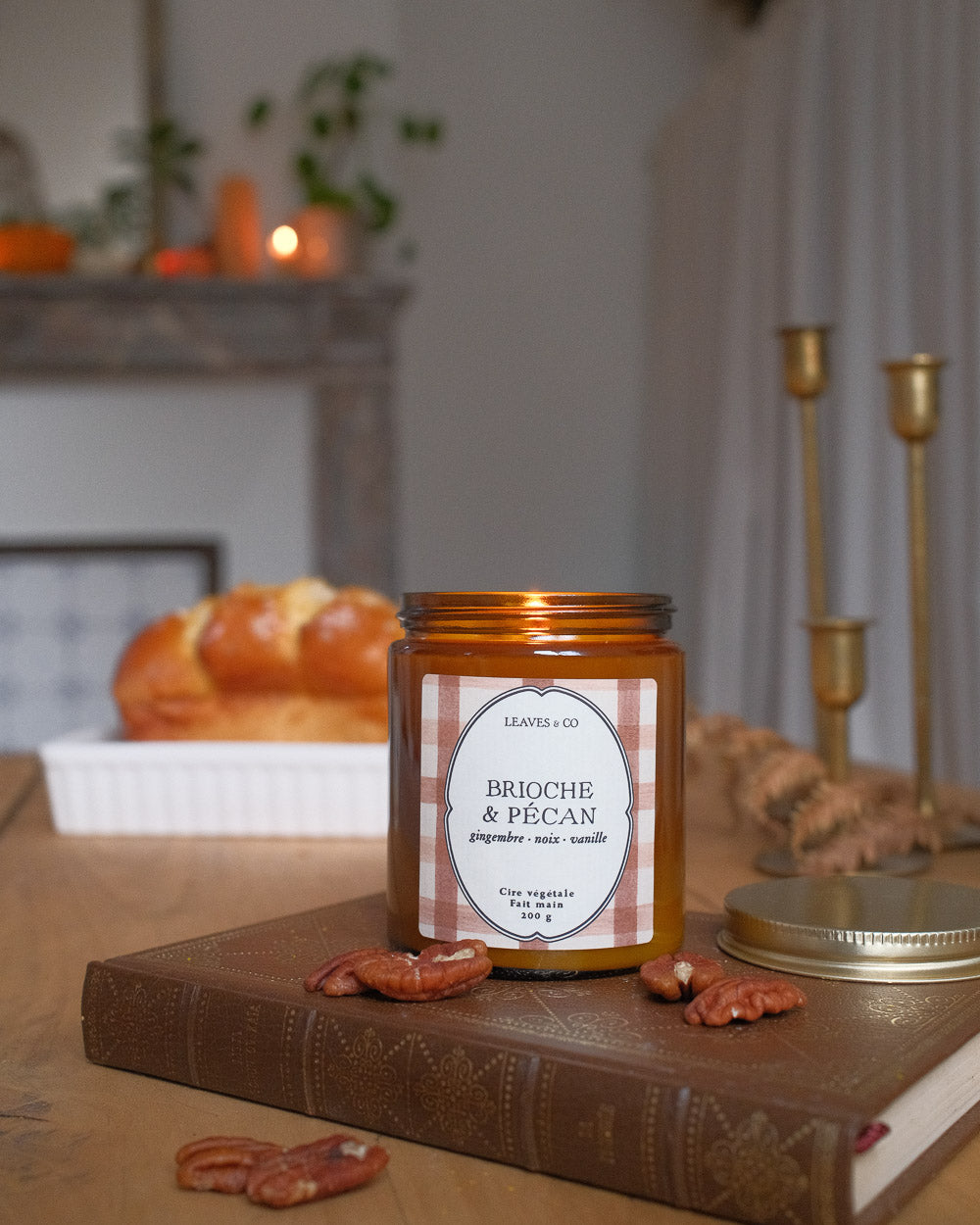 Bougie Brioche & Pécan