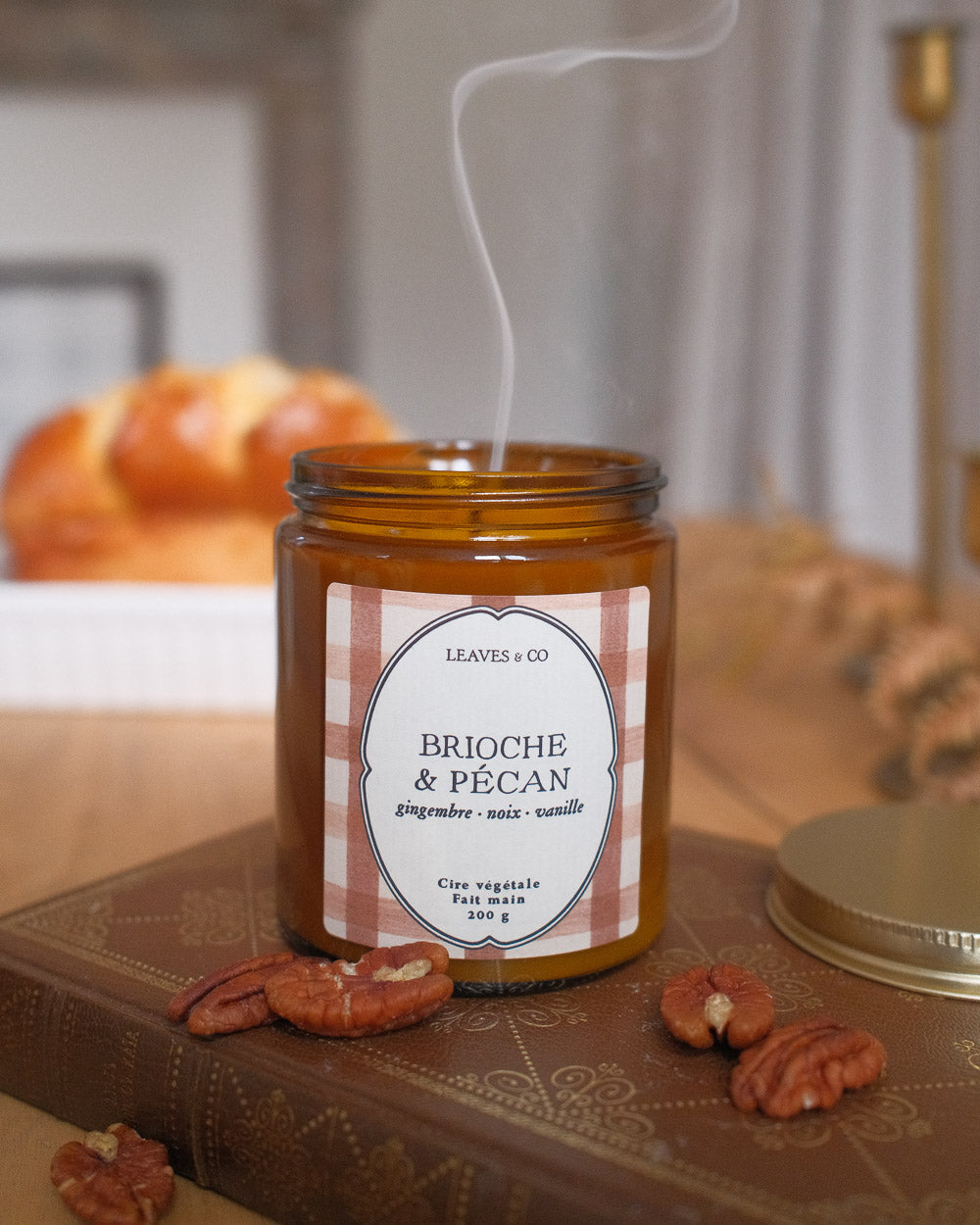Bougie Brioche & Pécan