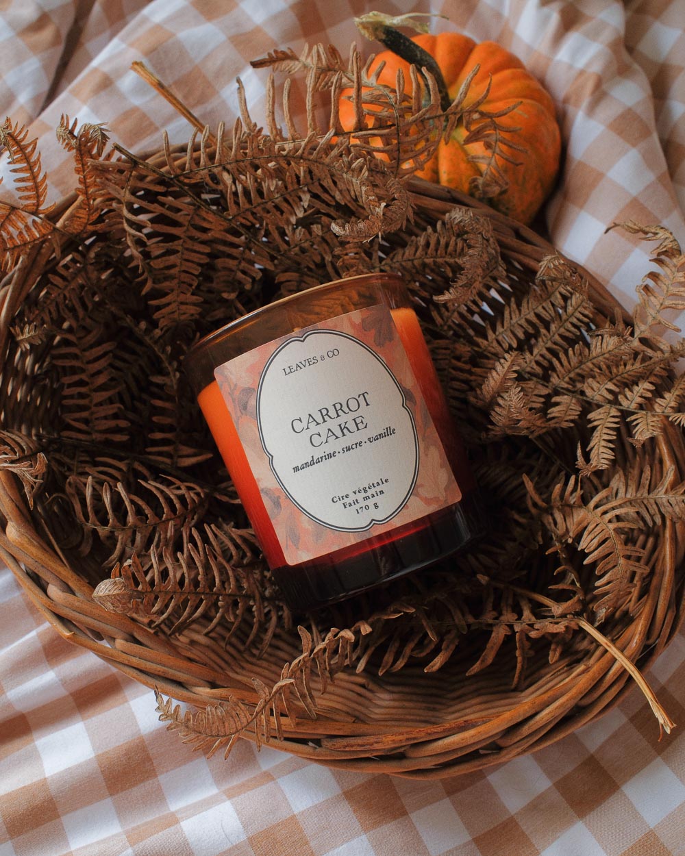 Limited Edition Scented Candle - Carrot Cake