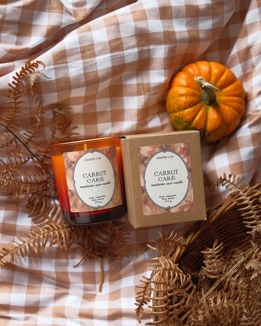 Limited Edition Scented Candle - Carrot Cake