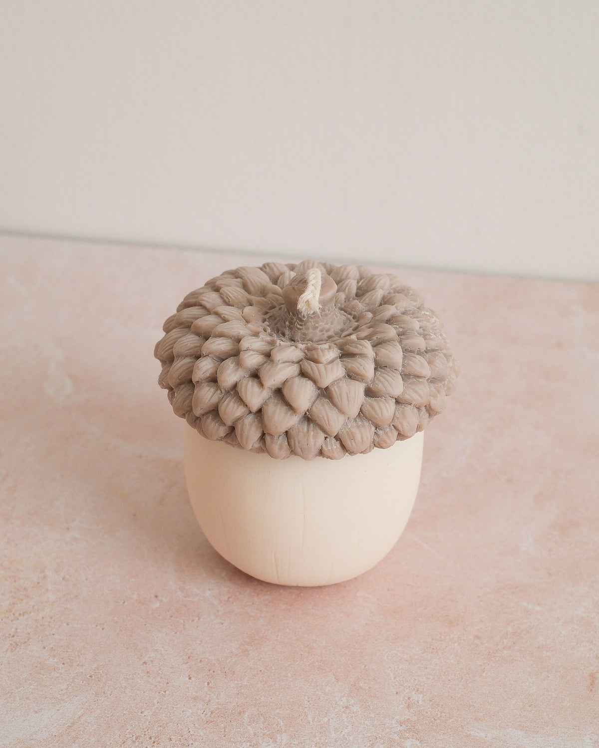 Bougie décorative gland