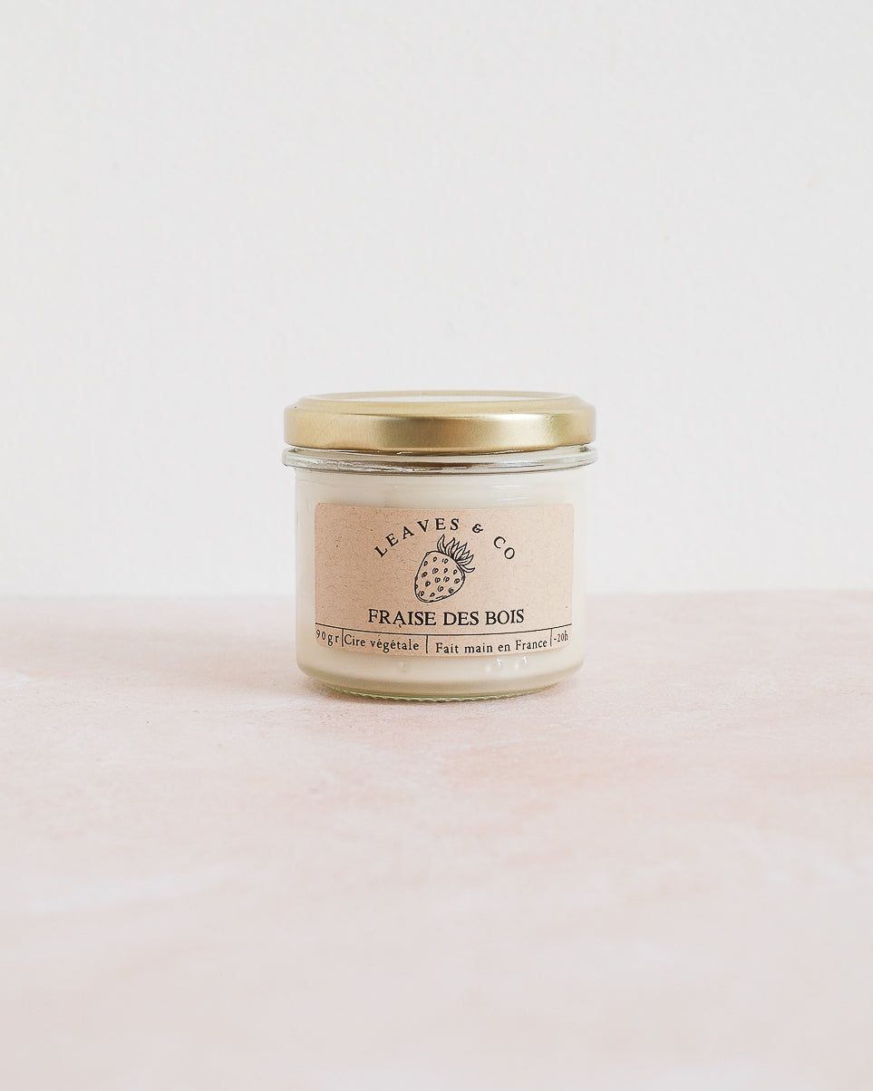 Bougie Fraise des bois