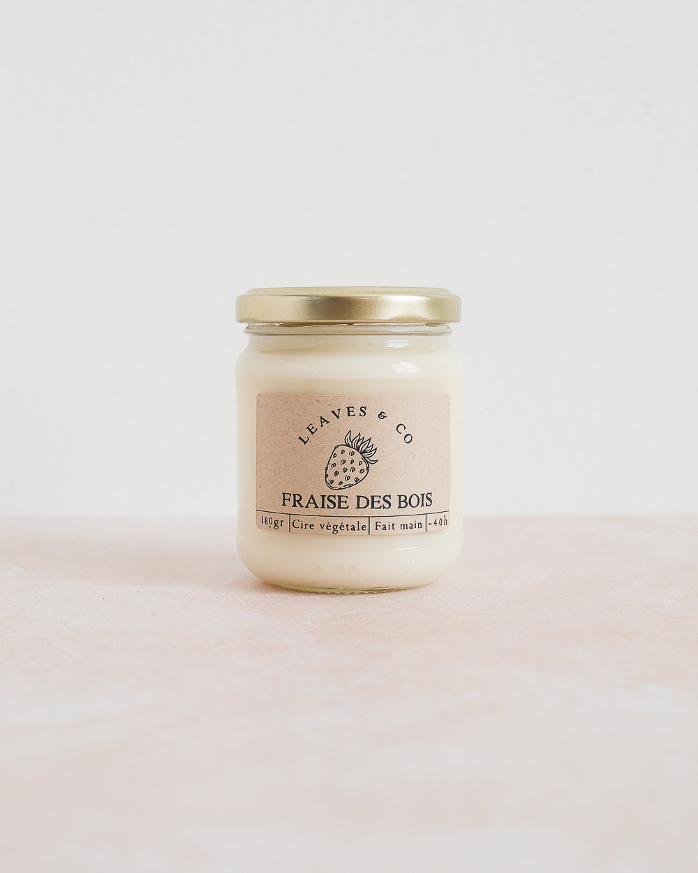 Bougie Fraise des bois