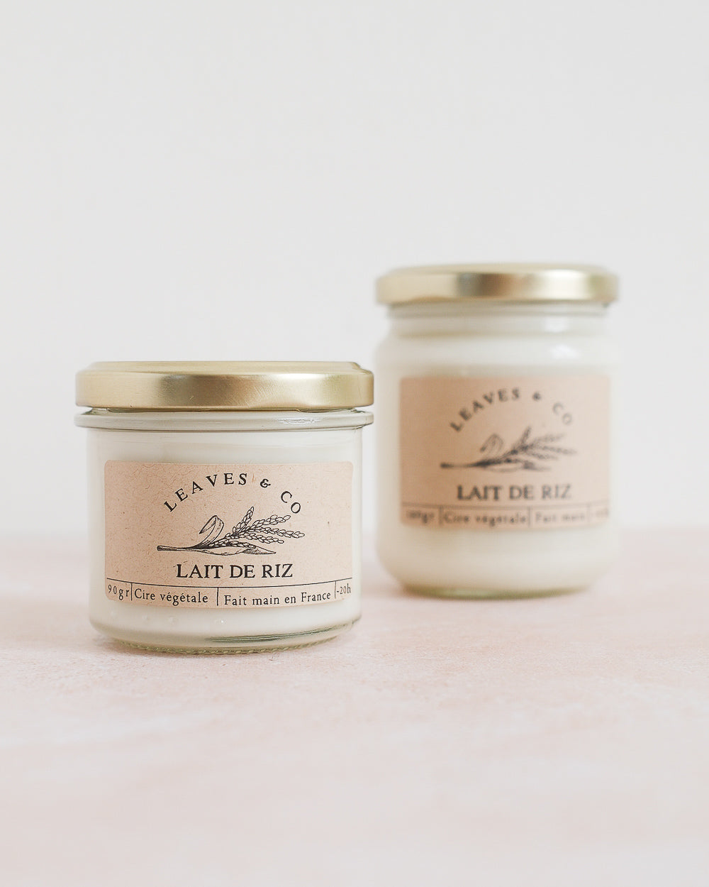 Bougie Lait de riz