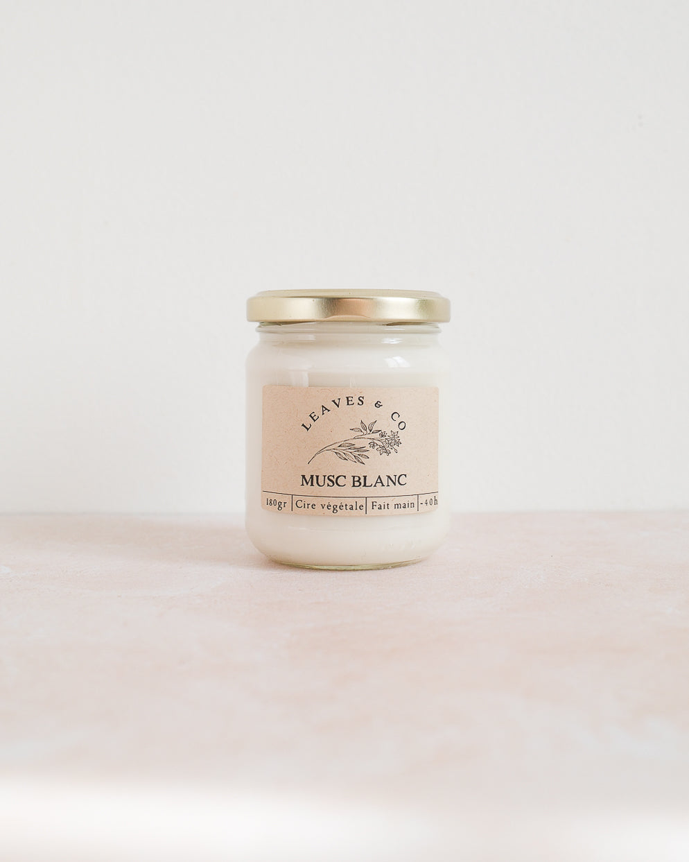 Bougie Musc blanc