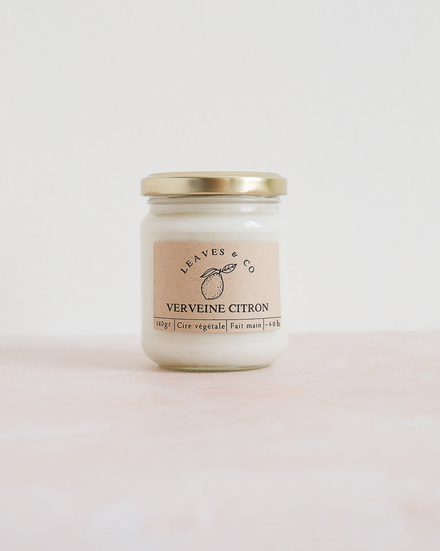 Bougie Verveine citron