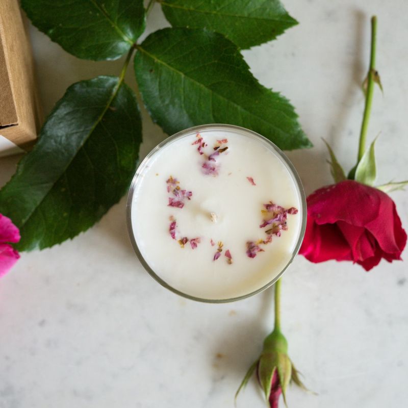 Bougie Bois de rose
