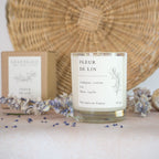 Bougie Fleur de lin