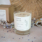 Bougie Fleur de lin