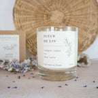 Bougie Fleur de lin