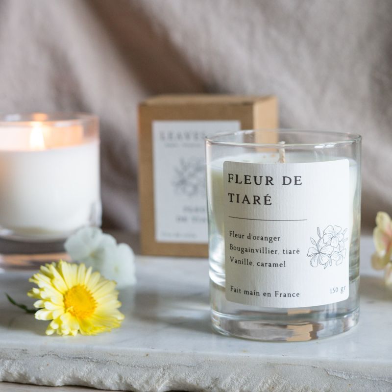 Bougie Fleur de tiaré