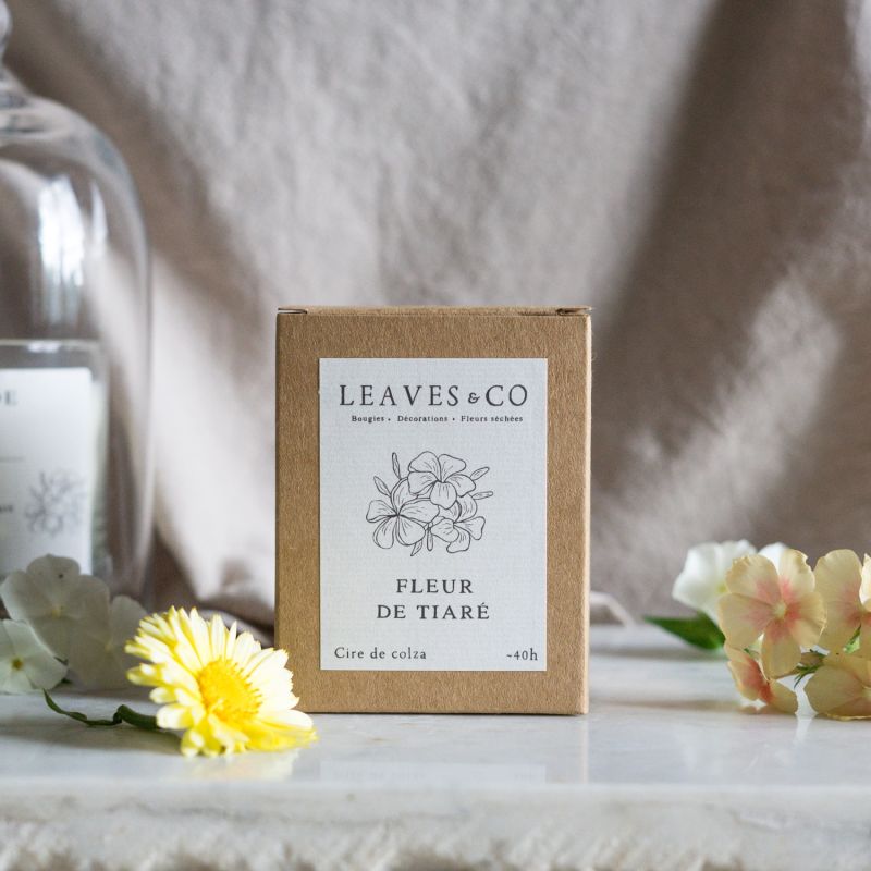 Bougie Fleur de tiaré