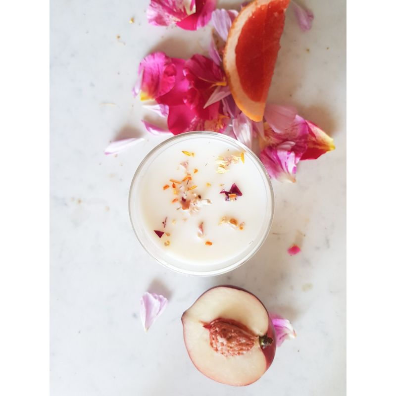Bougie Pivoine nectarine