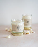 Handmade vegetable wax scented candle - Popcorn