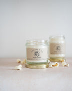 Handmade vegetable wax scented candle - Popcorn