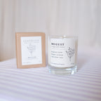 Bougie parfumée artisanale cire végétale - Muguet