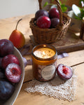 Bougie Prune noire & Rhubarbe