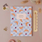 Carnet – Croissants & fraises