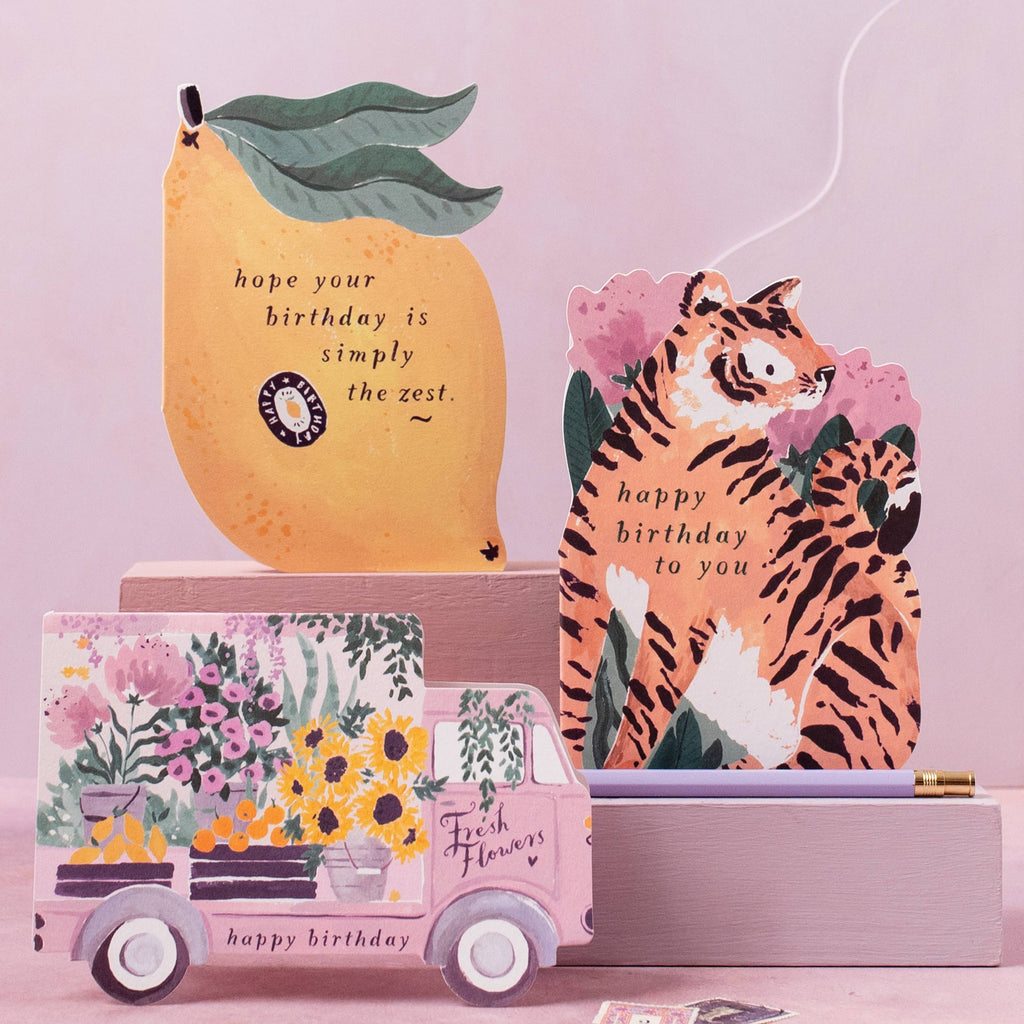 Carte d’anniversaire – Tigre
