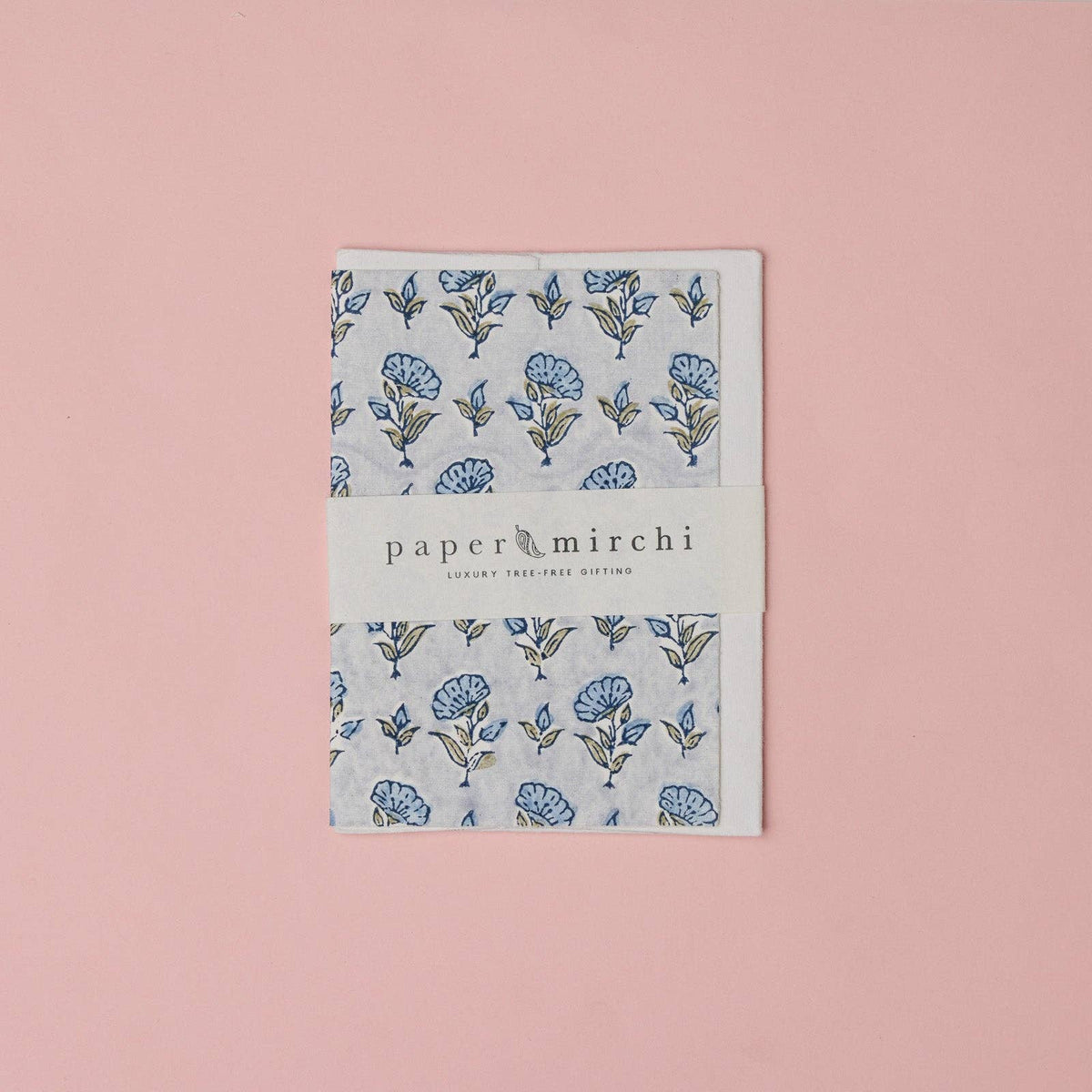 Carte fleurie – Jardin bleu