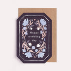 Carte de mariage – Fleurs de minuit