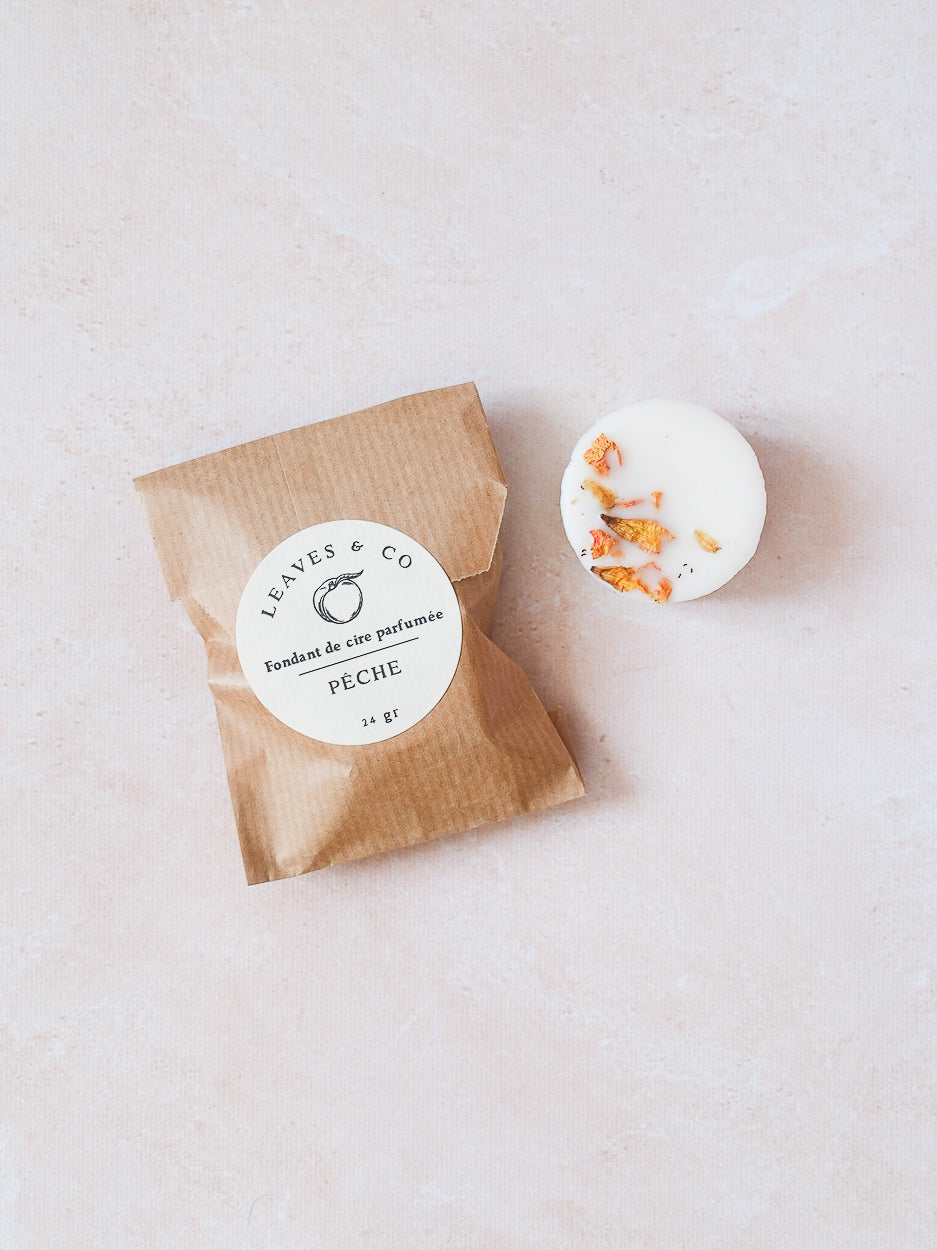 Scented wax melt - Peach