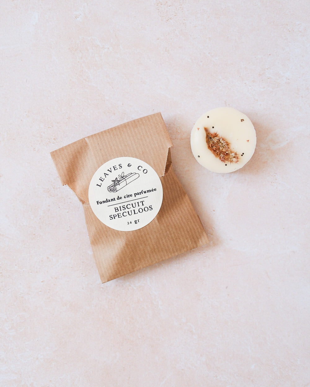 Fondant parfumé biscuit Spéculoos