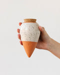 Olla - Weiß genarbt